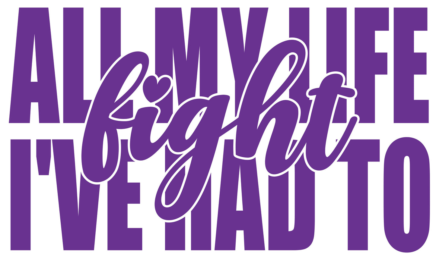 Color Purple Graphic T-Shirt