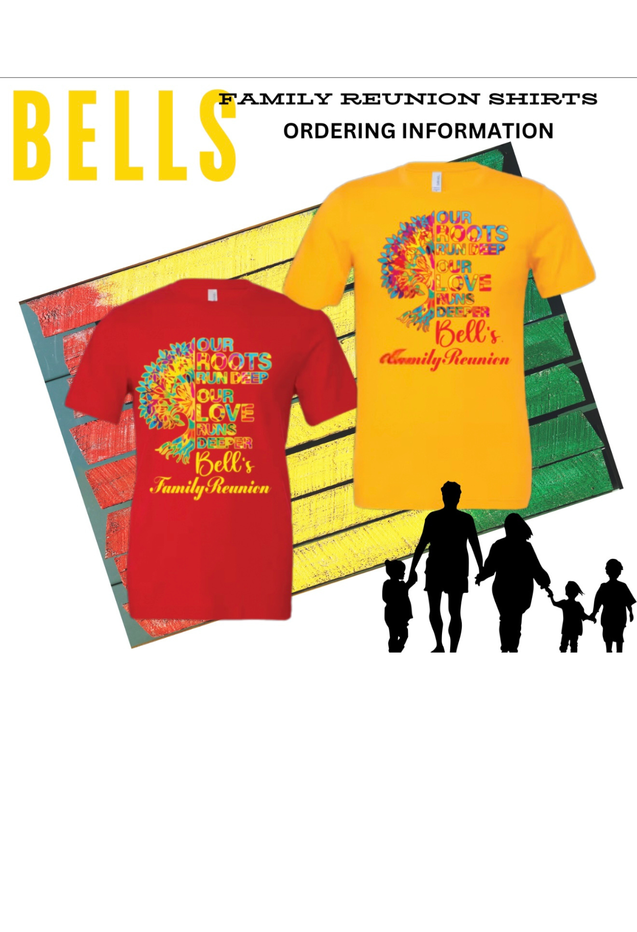 BELLS FAMILY REUNION TSHIRTS