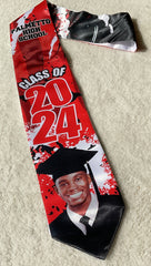 RED Grad Stole