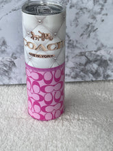 Pink Inspired Coach Tumbler
