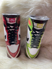 Sneaker Head Tennis Shoe Tumbler