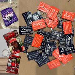 Personalized Double-Sided Keychain