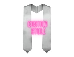 Custom Grad Stole
