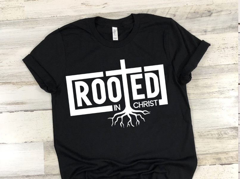 Rooted in Christ Graphic T-Shirt