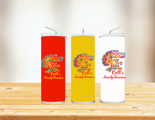 BELLS FAMILY REUNION TUMBLER