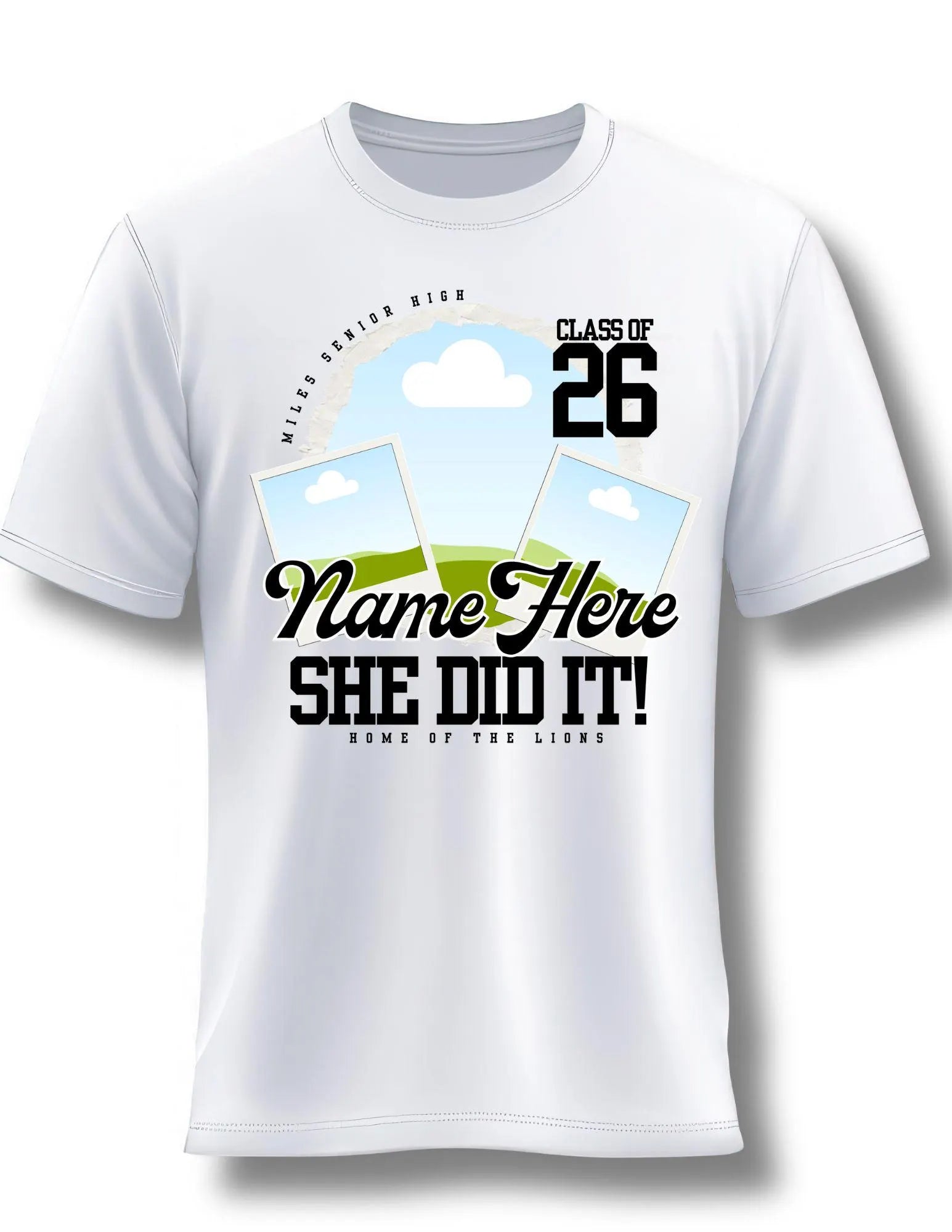 Grad T-Shirt Templates 3 Templates