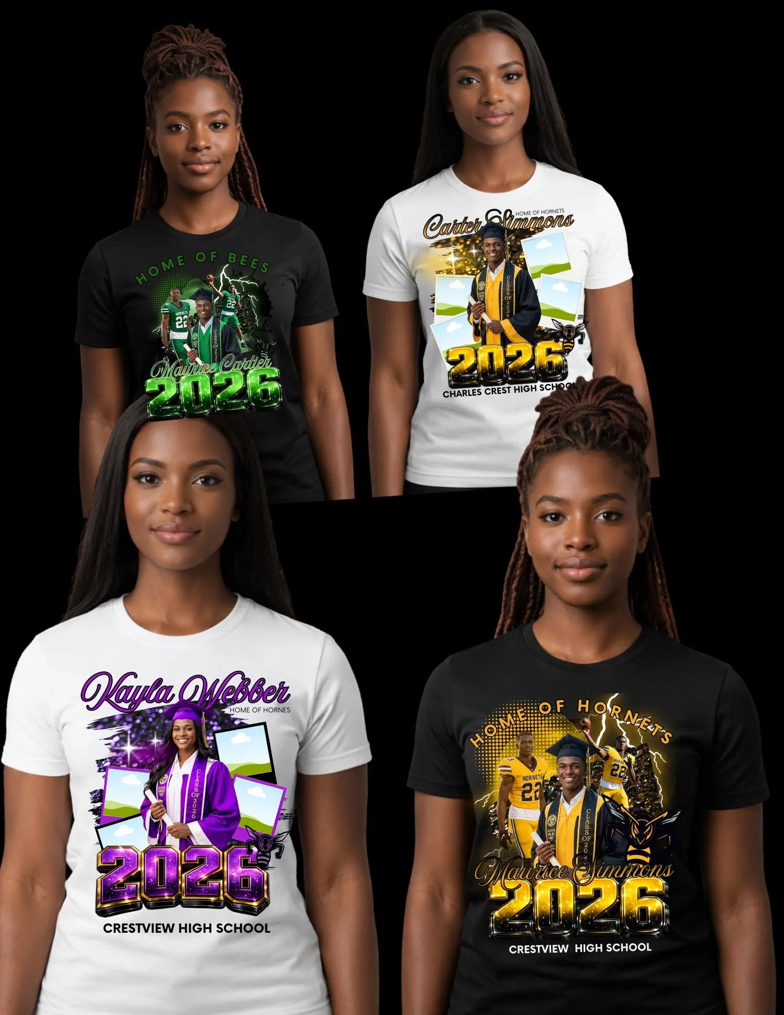 Grad T-Shirt Templates Frames 7 Templates