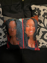 Personalized Plush/Satin Pillow