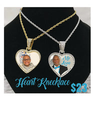 Bling Heart Shaped Pendant